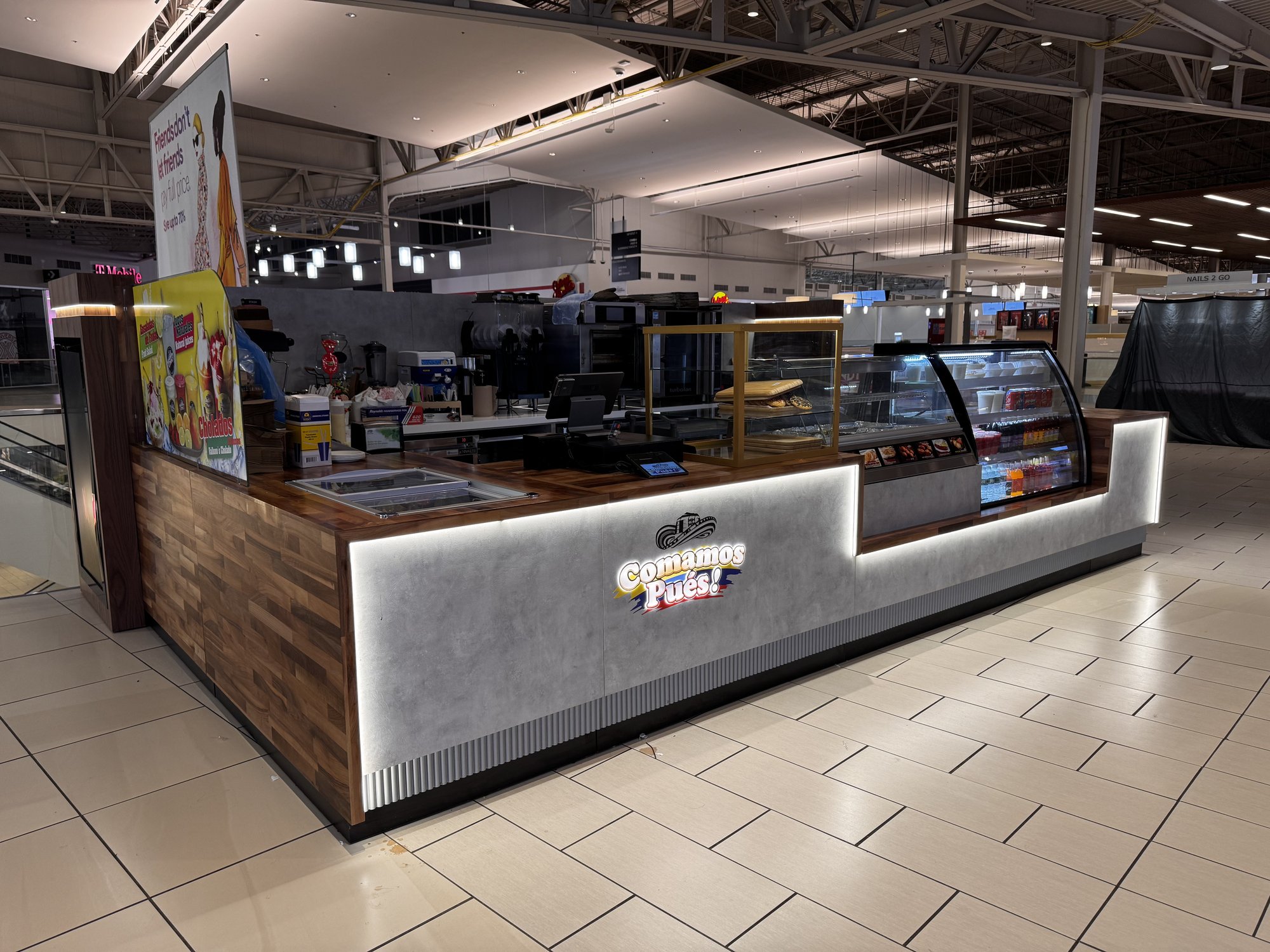 Kiosk tasarımı ve global kurulumu